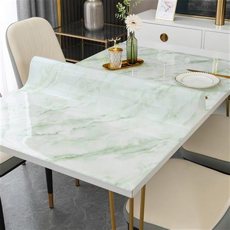 pvc仿大理石纹茶几餐桌垫软玻璃桌布防水防油免洗台布桌面保护膜,居家布艺,桌布,淘宝优惠券,粉丝福利购,淘宝优惠卷