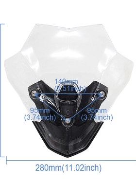 NEW Motorcycle Accessories Screen Windshield Fairing Windscr