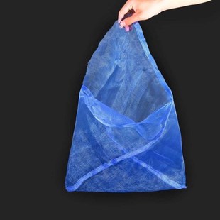 上新装螃蟹专用大号纱网袋装鱼花蛤扇贝水产网兜装河蟹三角网袋