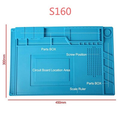 Silicone Pad Desk Platform 45x30cm for Soldering Station Iro