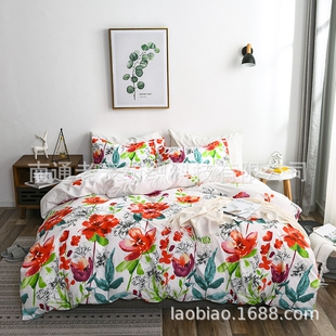 Bedsheet Bed Quilt 速发Sheets Set Cover Duvet Bedding Covers