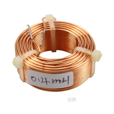 0.8mm Speaker Crossover Inductance Copper coil Oxygen Free C