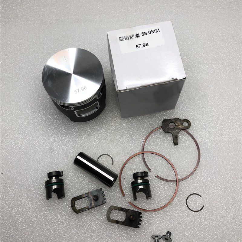 开禧150两冲曲轴 开禧150锻造活塞 活塞环 开喜150二冲排气阀升级