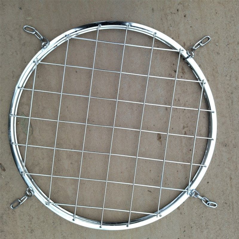 井盖防坠网不锈钢材质市政井口安全防护网污雨水泄洪井安全防坠网,五金/工具,安全网,淘宝优惠券,粉丝福利购,淘宝优惠卷