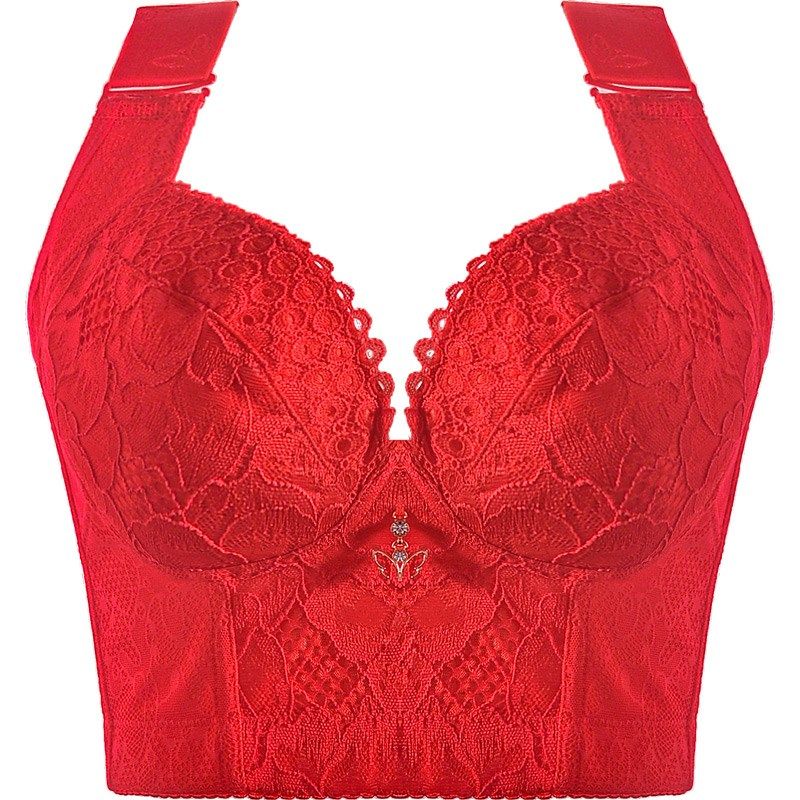 调整型大胸小胸聚拢罩薄款无钢圈上托收副乳防下垂女内衣大码文胸,女士内衣/男士内衣/家居服,文胸,淘宝优惠券,粉丝福利购,淘宝优惠卷