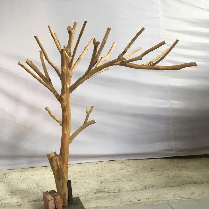 猫爬架枯树树干橱窗装饰树枝干支实木树干猫屋宠物装饰猫树枝包邮