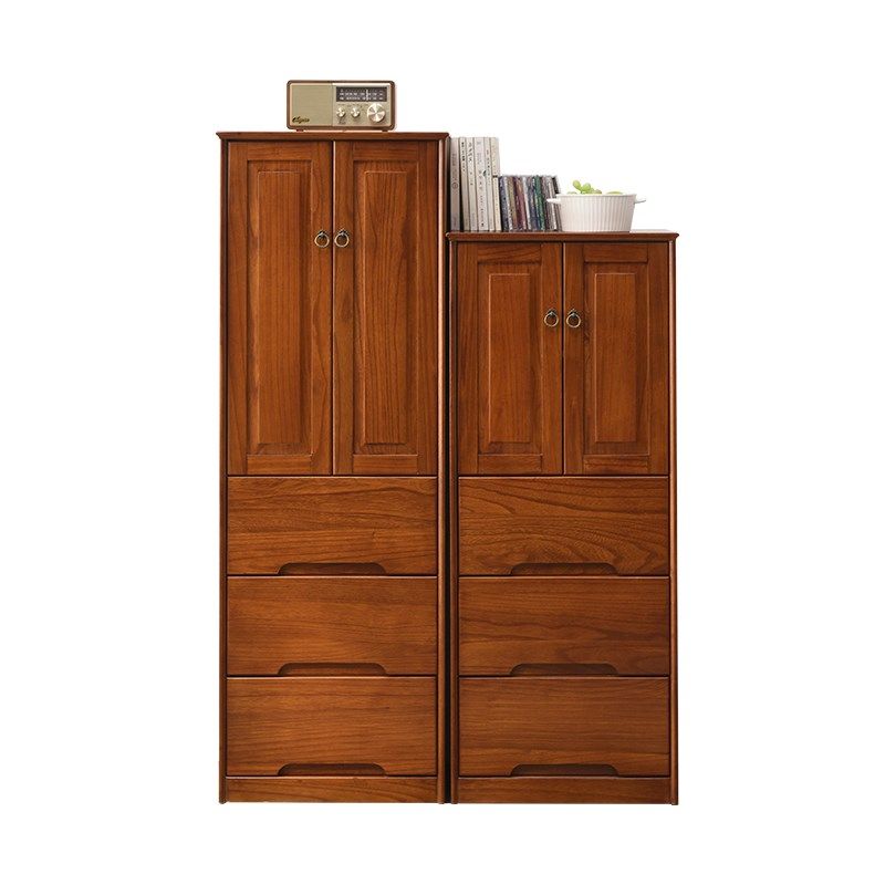 全实木衣柜家用卧室小户型五斗柜儿童挂衣橱60cm立柜储物收纳柜子,住宅家具,独立衣柜,淘宝优惠券,粉丝福利购,淘宝优惠卷