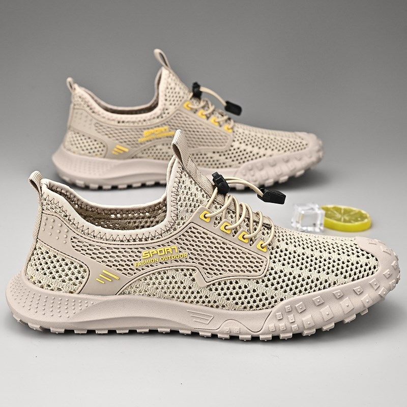 大码男鞋网面夏季网鞋男透气薄款镂空45户外休闲防滑登山运动鞋46,流行男鞋,网面鞋,淘宝优惠券,粉丝福利购,淘宝优惠卷