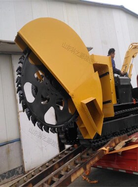 水沟下水道挖沟机 农田拖拉机牵引灌溉开渠机 地下管道回旋开沟机