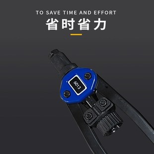 手动双把抽芯铆钉枪铝合金拉柳钉枪拉帽枪省力家用手动工具打钉器