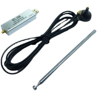 SDR接收机0.1MHz-1.7GHwz TCXO 全波段软件接收机 航空波段 ADSB