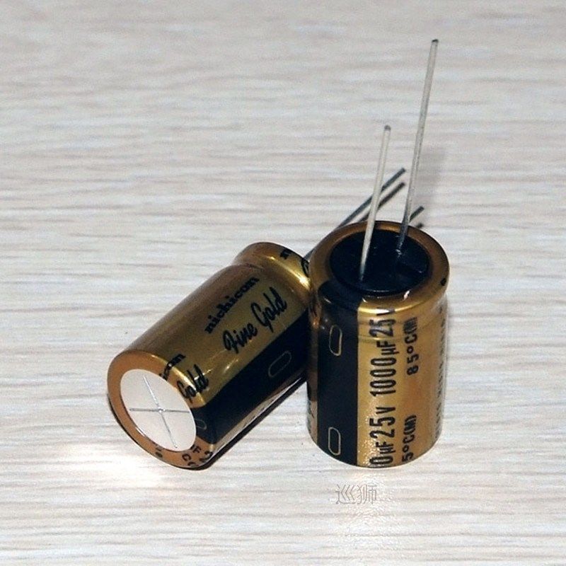 30PCS/lot Original nichicon (fine gold) FG series fever capa