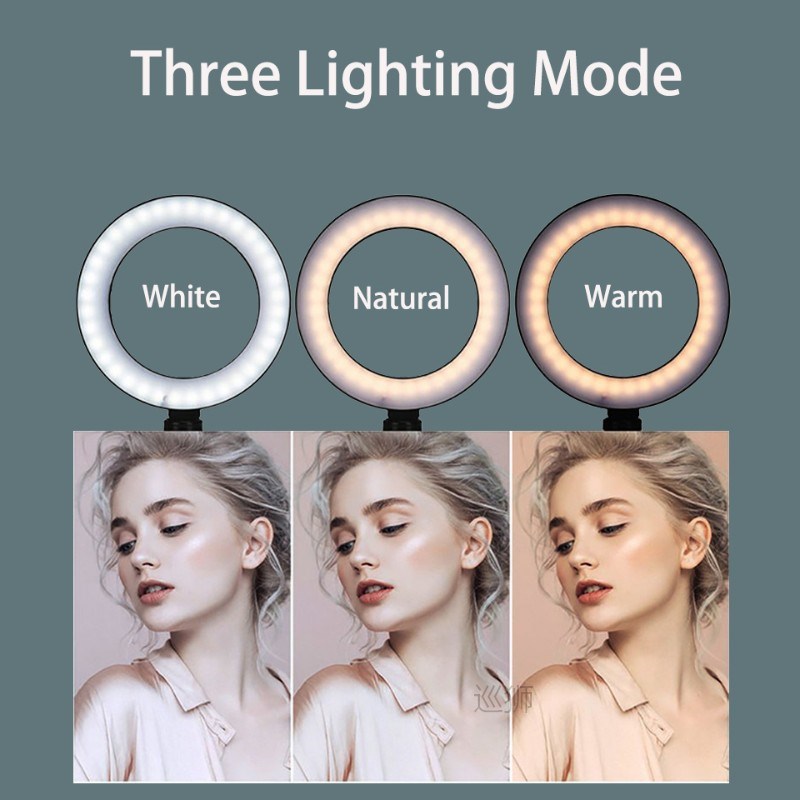 Led Ring Light with Tripod for Phone with Ring Light Rim for