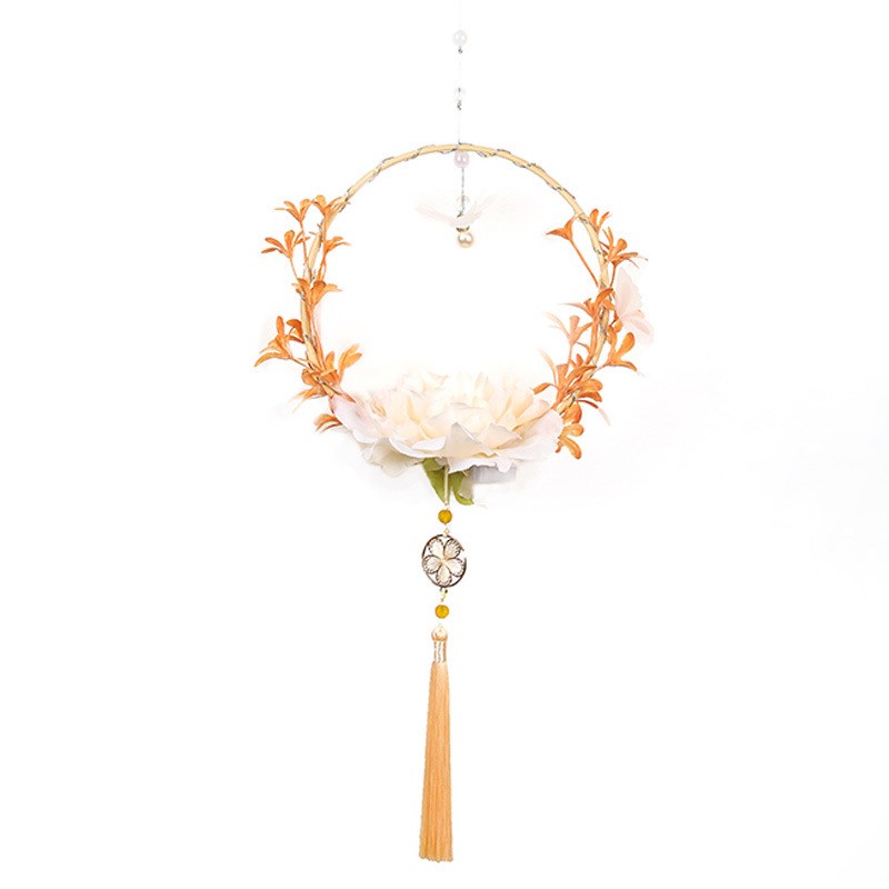 9WOR中秋节自制灯笼pdiy材料手提兔子花灯古风宫灯挂饰装饰风拍照