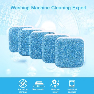 5/10/20pcs Laundry Tab Washing Machine Cleaner Washer Cleani