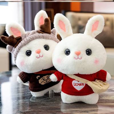 推荐high quality Cute Stuffed Rabbit Plush Toy Soft Toys dol