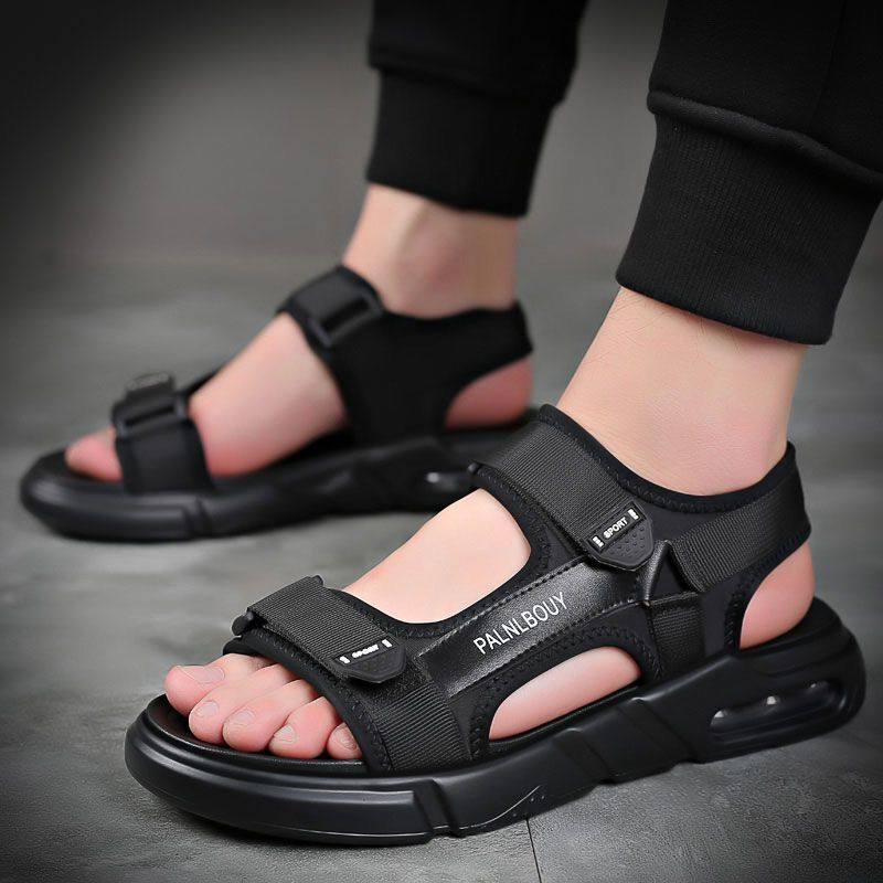 高档气垫男凉鞋2023新款夏季防滑防臭防水潮流休闲外穿运动开车透,户外/登山/野营/旅行用品,沙滩鞋/凉鞋/拖鞋,淘宝优惠券,粉丝福利购,淘宝优惠卷