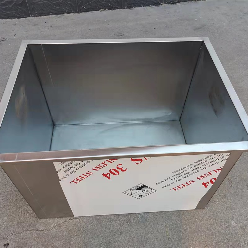工厂销定制304不锈钢储水箱水槽方形商用清P洗工具箱水桶落地式储