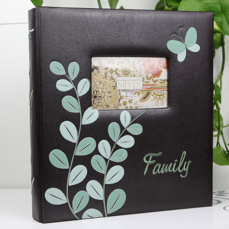 本 4R 6寸500张插页式家庭影集大本相册大容量相簿