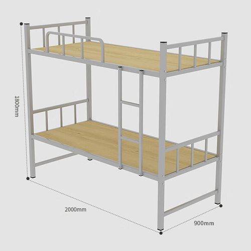 中双床铁床高低床上中伟(ZH下伟铺员工学层生管宿舍床含床板方床
