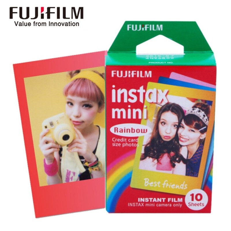 推荐10 200 sheets Fujifilm instax mini 11 9 film white/Color