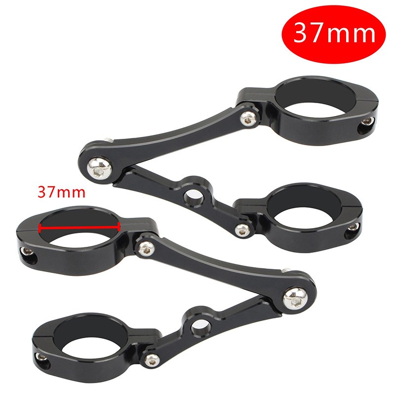 Motorcycle Headlight Bracket Mount Clamp 37-41mm 49mm 54mm F