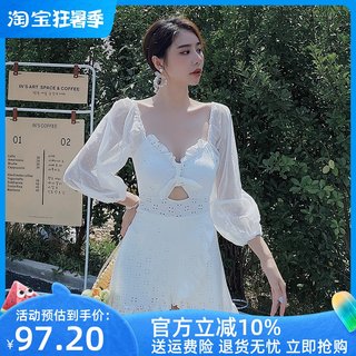 长袖泳衣女夏连体显瘦遮肚保守微胖女孩遮肉大码2023新款温泉泳装