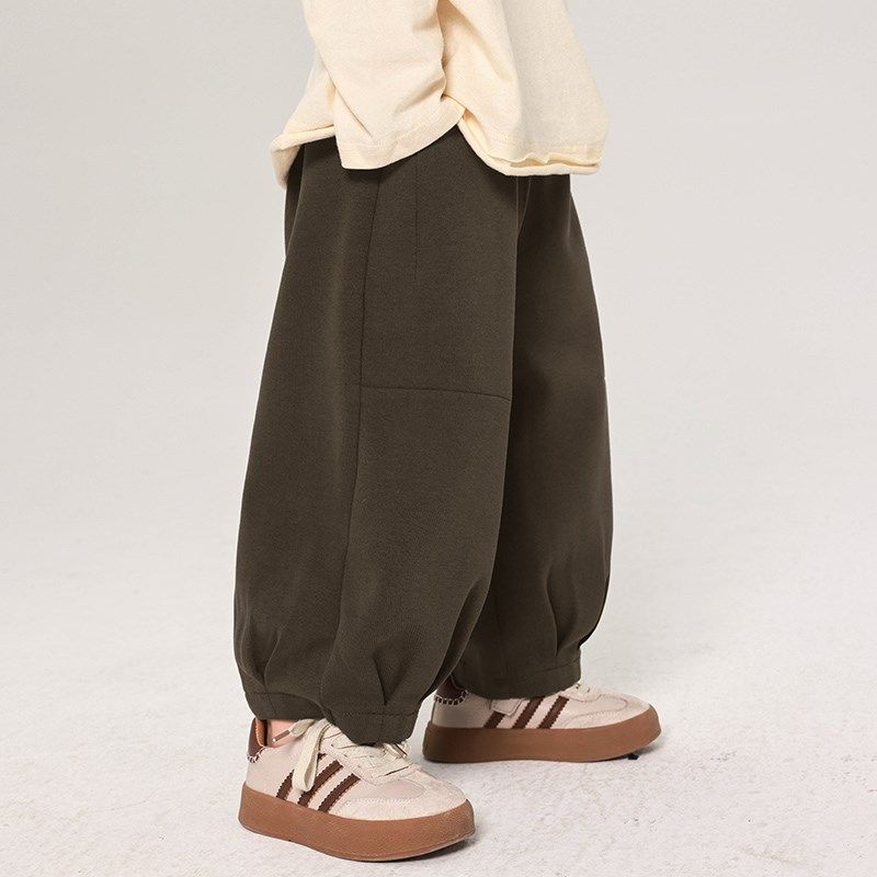 男童裤子秋装2024新款儿童韩系哈伦裤中小童春秋宽松休闲裤长裤,童装/婴儿装/亲子装,裤子,淘宝优惠券,粉丝福利购,淘宝优惠卷