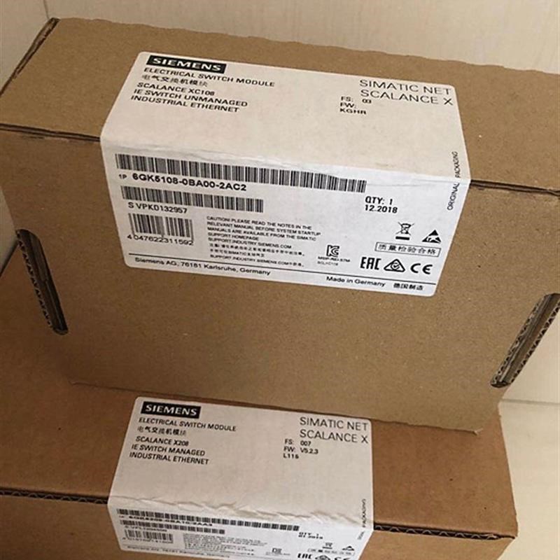 SCALANCE -C108非管理型IE交换机6GK5108X0BA00-2AC2全新原
