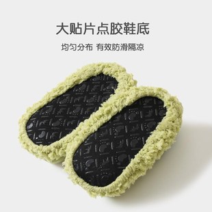 宝宝鞋袜秋冬季婴儿防滑隔凉室内学步鞋加厚儿童地板鞋保暖小月龄