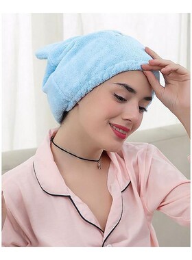 Wrapped-Towels Shower-Hat Bathing-Cap Bathroom-Accessories C