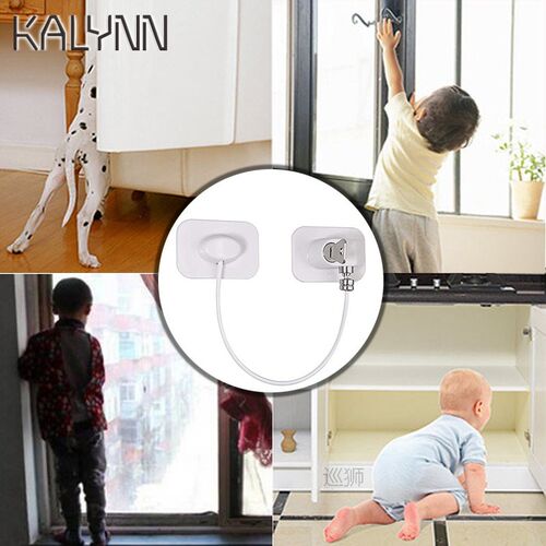 1/2/4 Pack Baby Refrigerator Safety Lock Fridge Freezer File