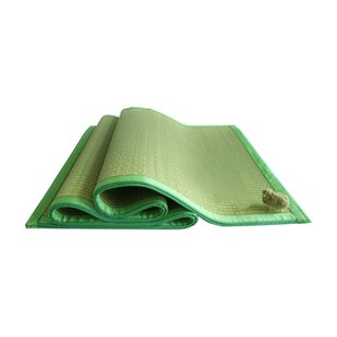 新款老式凉席芦苇席子1米8老款草席子传统蔺草席1.5折叠加厚草编