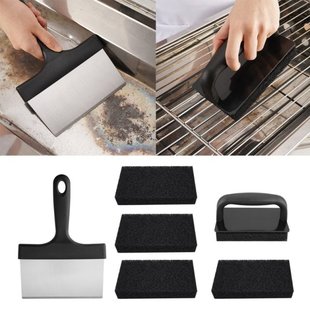 Cleaning Stainless Grill 速发R9UC Griddle Handy Barbecue Kit