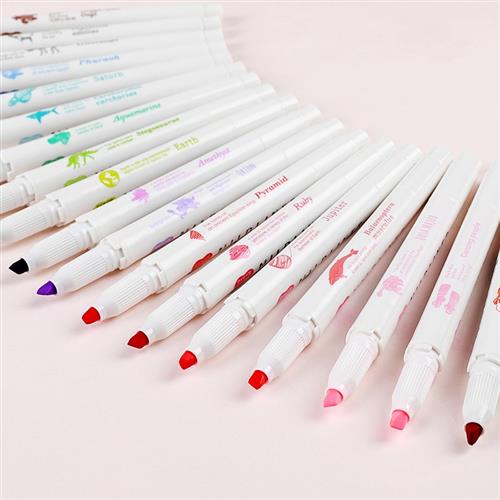 推荐Japan WKT7 Highlighter 3 Color Set Mildliner Limited Li