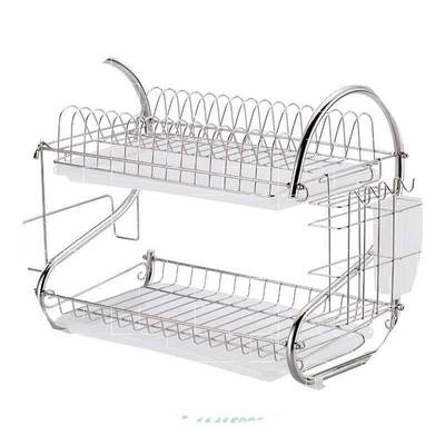 极速Dish rack household washing dishes storage rack kitchen