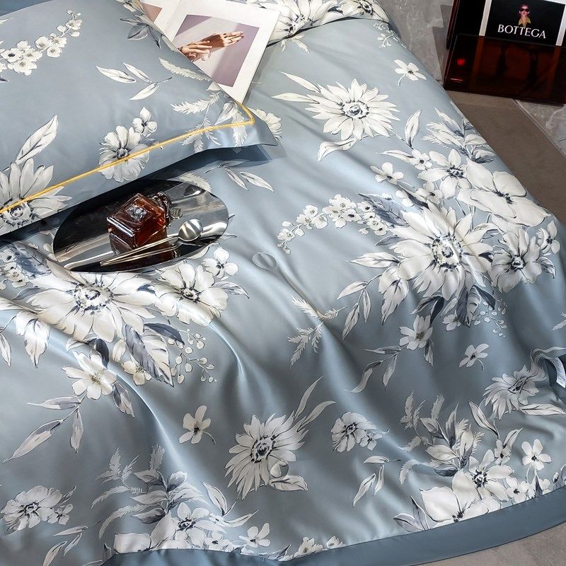 冰丝夏被空调被夏凉被床单四件套夏天薄款被子夏季学生宿舍可机洗,床上用品,学生床品套件,淘宝优惠券,粉丝福利购,淘宝优惠卷