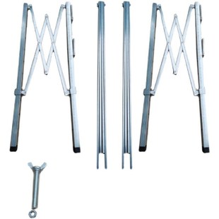 可狄便携折叠马凳配件室内装修刮腻子加厚梯凳升降长腿伸缩马镫加