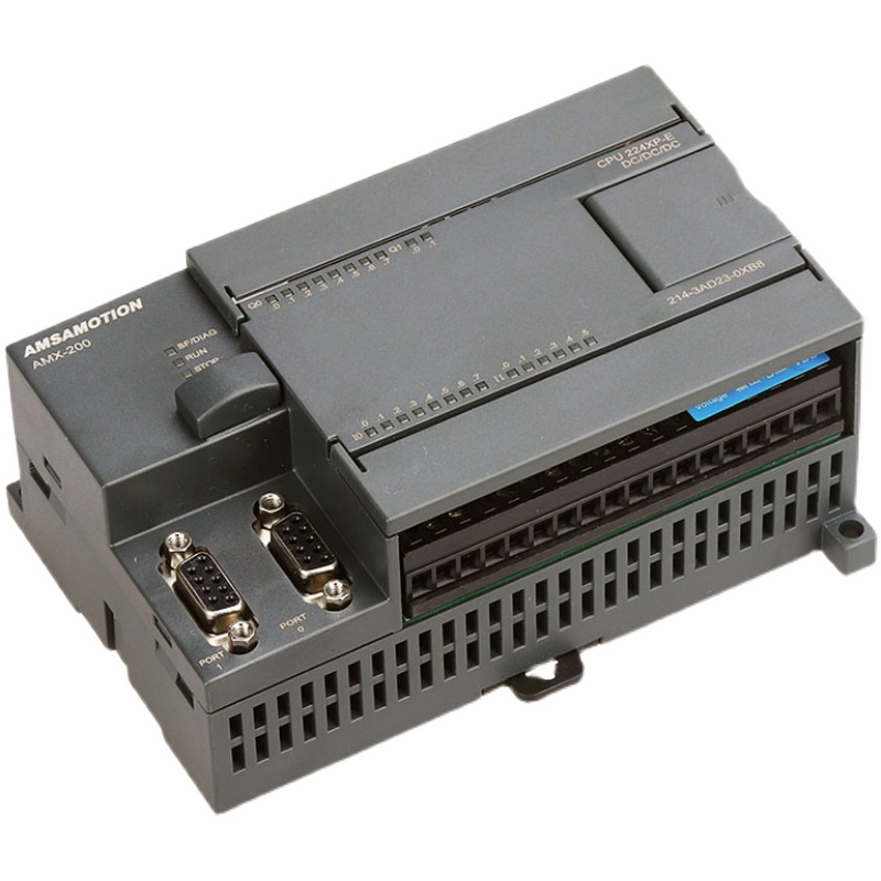 艾莫C兼容西门子S7制200PLC控-器迅PU224XP国产226CN工控板模拟量