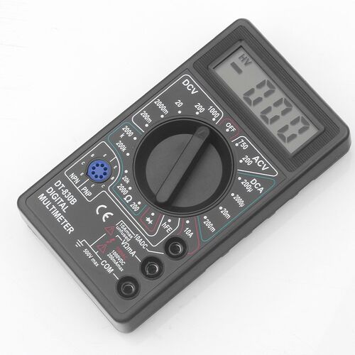 万用表数字高精度小型DT830B全自动便捷式多功能表电工家用万能表