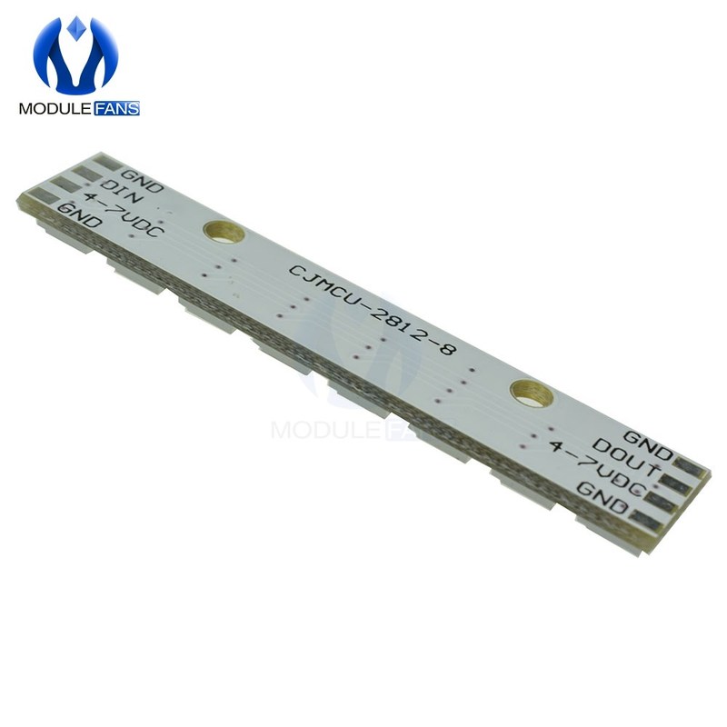 推荐WS2812 WS 2811 5050 RGB LED Lamp Panel Module 5V 8-Bit R