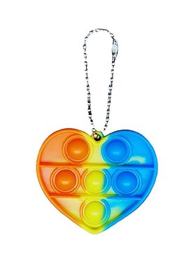 Mini Pops Fidget Toy Its Simple Dimple Keychain Antisress Re