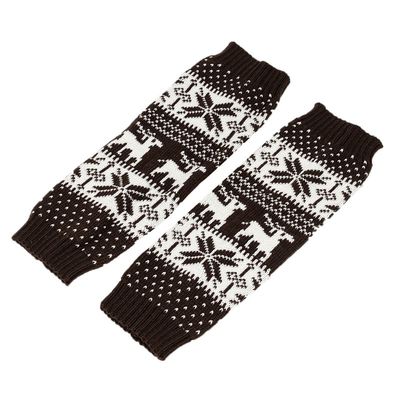 推荐Thickened Christmas socks, snowflake deer warm feet, pil