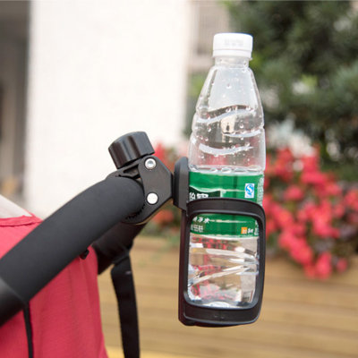 推荐New Baby Stroller Cup Holder Rack Bottle Universal 360 R