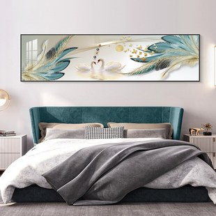 卧室装饰画床头挂画天生一对客厅主卧墙画现代简约房间背景墙壁画