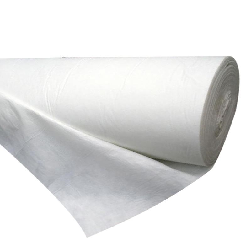 黑色土工布过滤长丝200g透水桥梁大棚保温棉被白色公路保湿养护毯