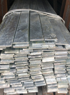 热镀锌扁钢50x5q235热浸A镀锌扁铁接地防雷支架镀锌钢板条扁铁