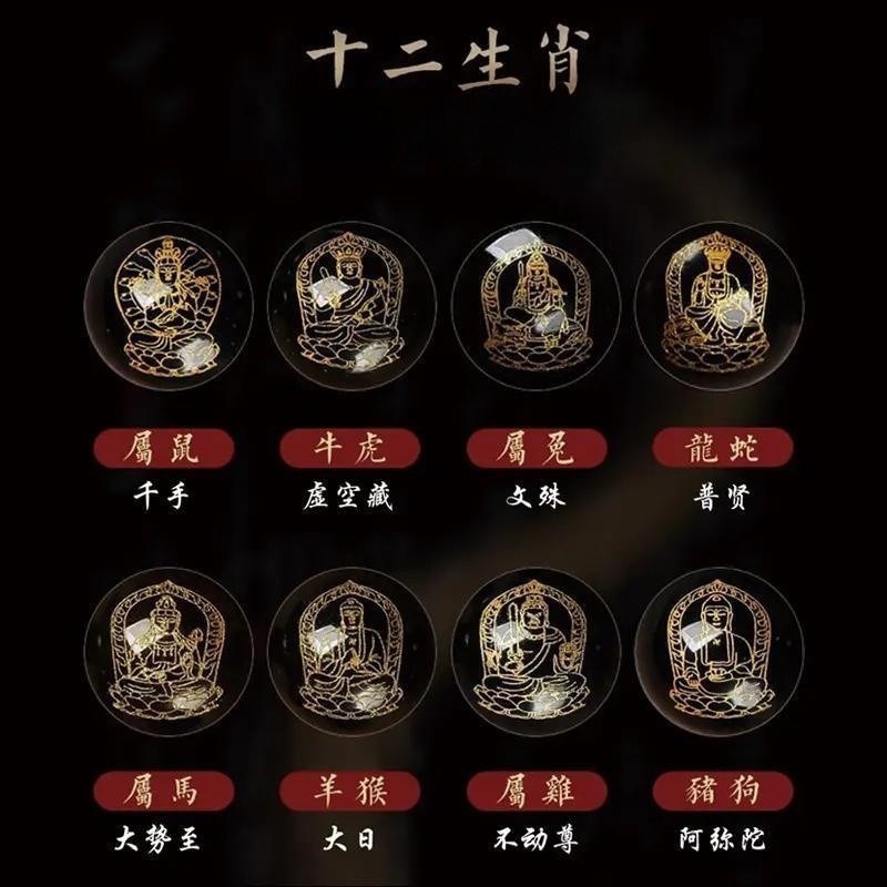 十二生肖菩提双圈k手串溏心老料生肖文玩手持盘玩珠串菩提子手链
