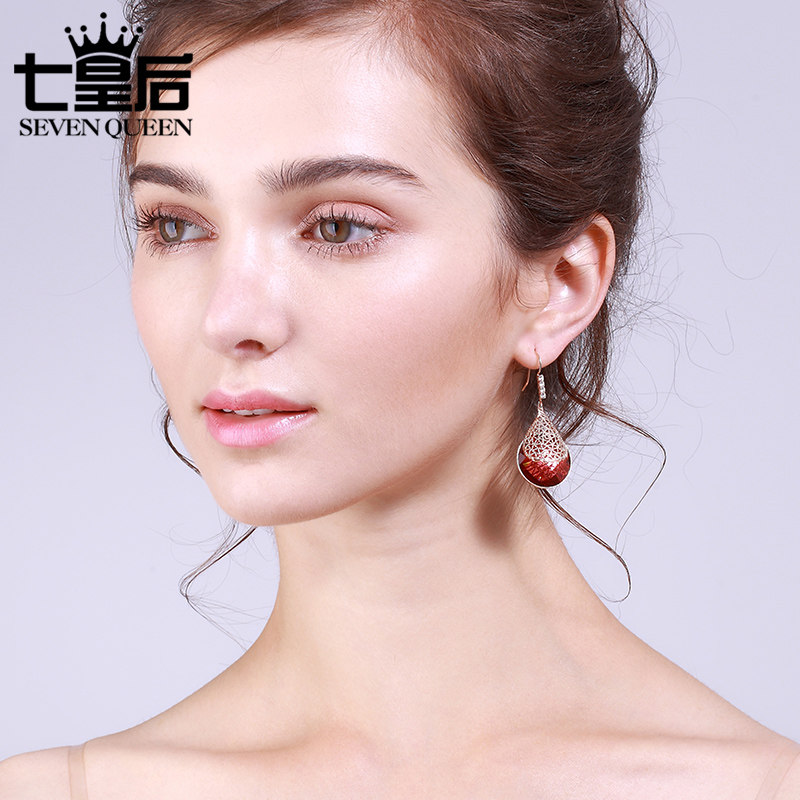 现货耳坠女网红耳环长n款气质韩国简约百搭吊坠个性2022年新款高