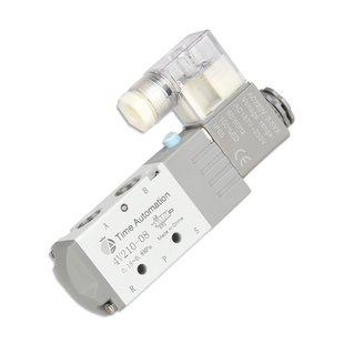 亚德客换向气阀电阀气V缸控制阀220 气动电磁阀4V210 4V310